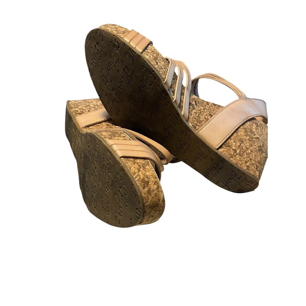 Blowfish Malibu Helm Platform Sandals Nude Dyecut Size 10 - Picture 6 of 9